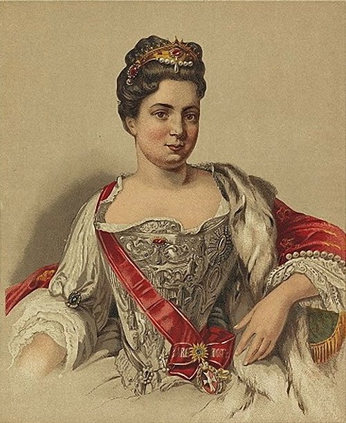 Скавронская Марта (1684-1727) - императрица Екатерина I 